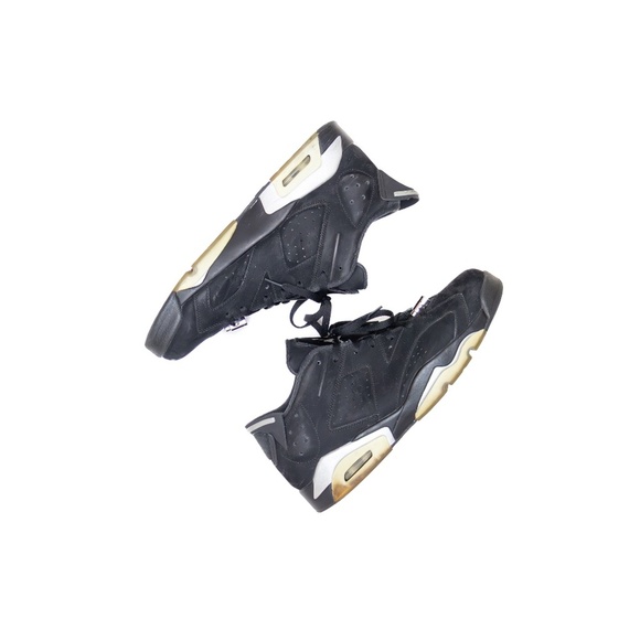 Nike Air Jordan 6 Retro Low “Chrome” Black/Metallic Silver‎ – Size US 13 / UK 12 - Picture 2 of 7